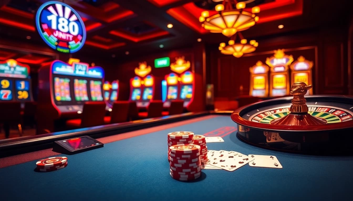 Play exciting poker at Jun88's luxurious casino table with vibrant chips and cards.