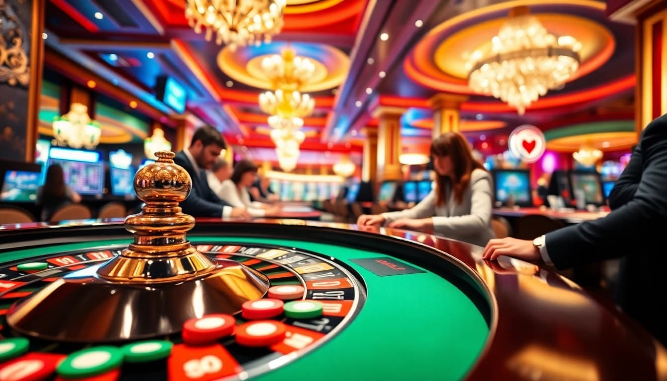 Experience high-energy gameplay at citinow sg's vibrant casino with exciting roulette action.