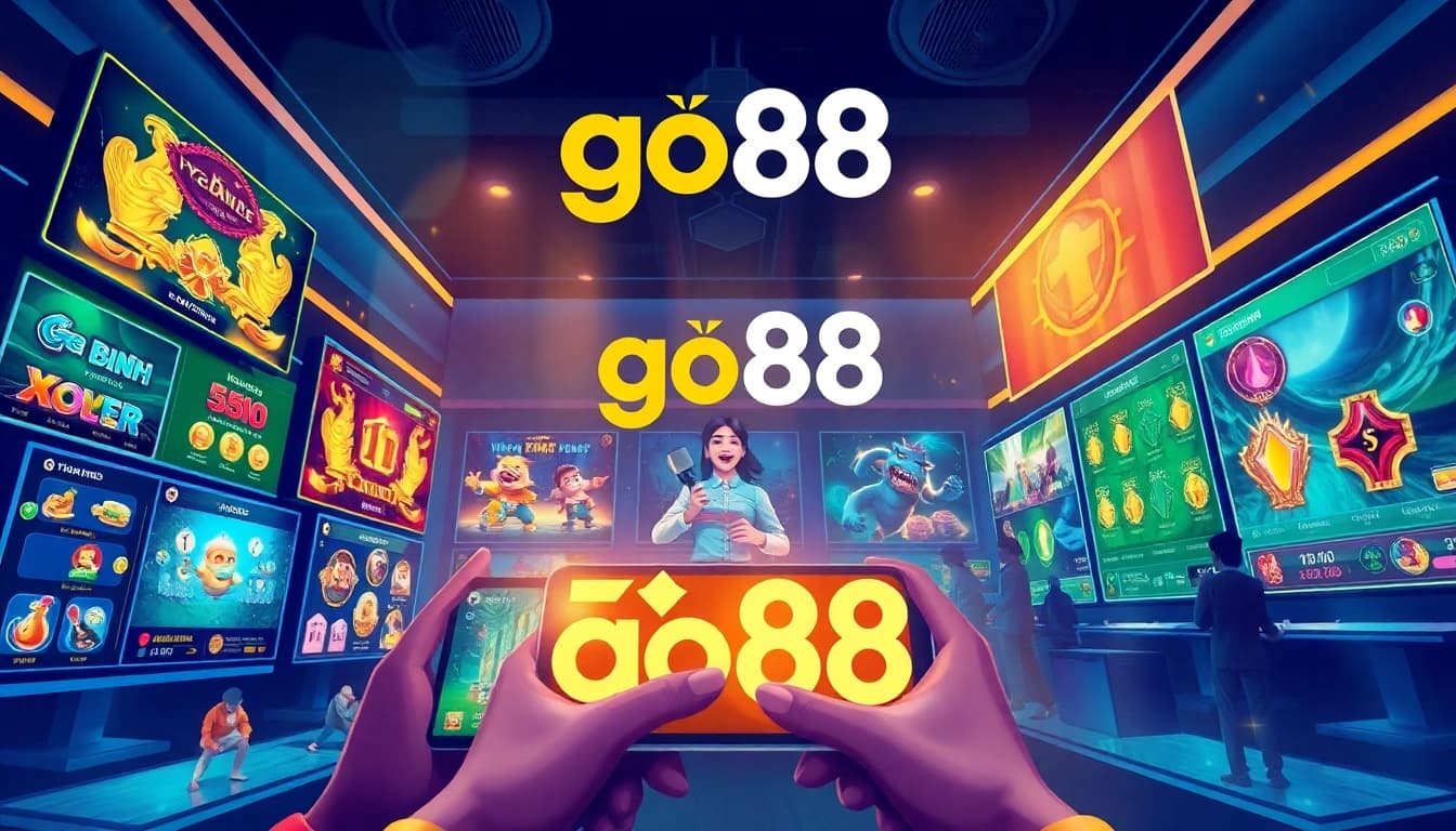 Dynamic gaming experience on go88 featuring popular games and rewards.