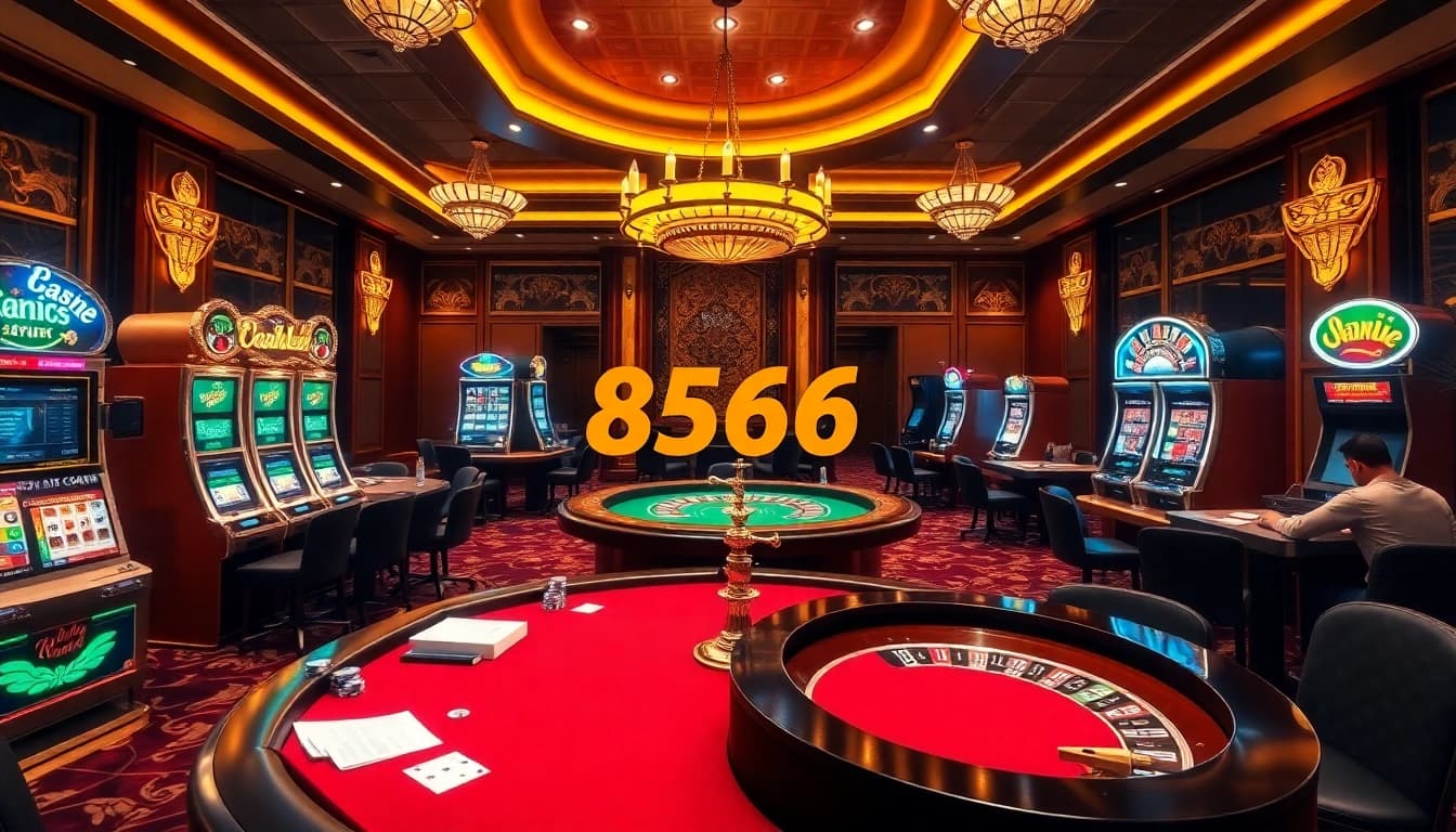 Experience thrilling gameplay at https://8s86.com/ with vibrant casino tables and exciting betting activities.
