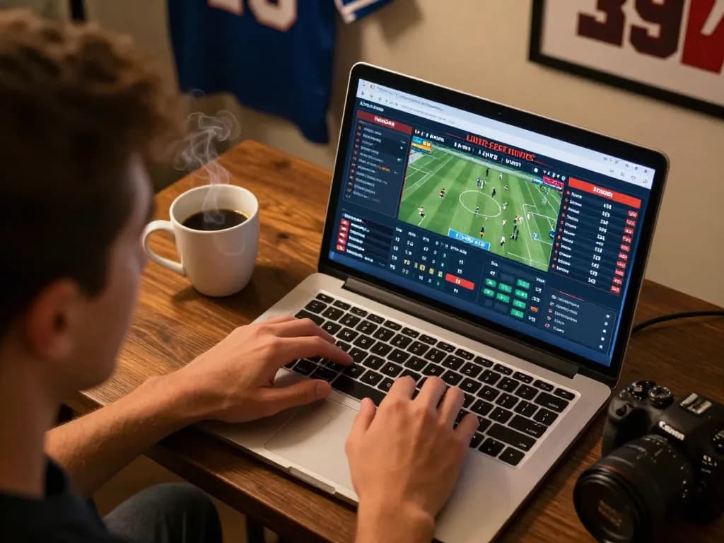 Experience thrilling online sports betting with 78win on a laptop at home
