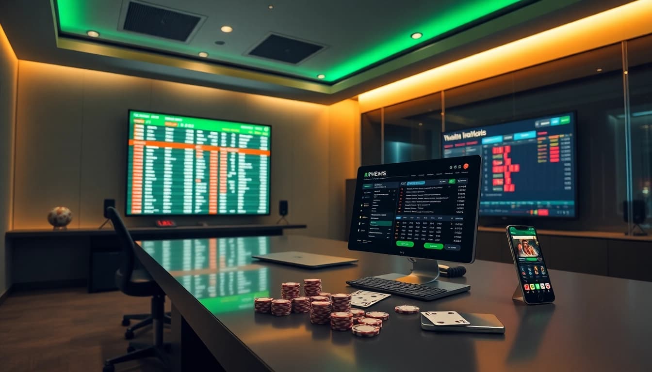 Explore the modern online gambling office with tools for bettors at https://nhacaiuytin.us.com/.