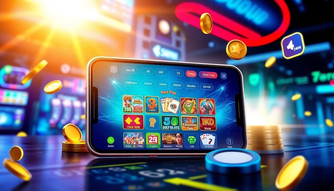Explore the vibrant gaming interface of https://789winn.clothing/ featuring exciting slot games and sports betting options.