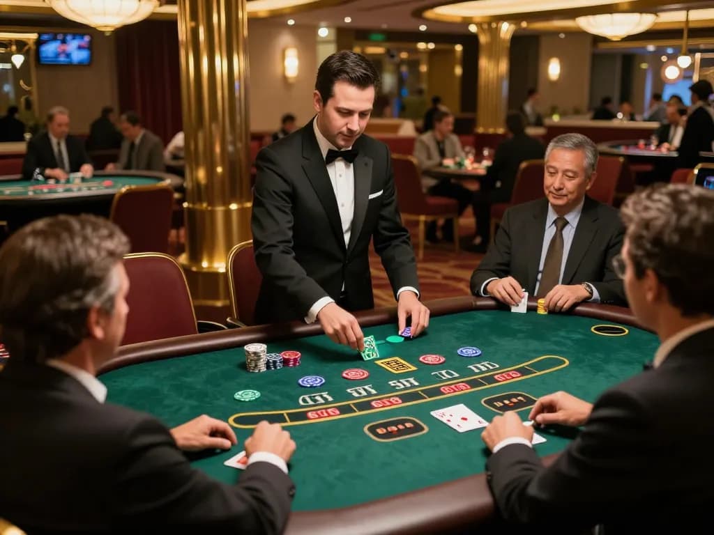 Players placing bets at SC88’s live blackjack table, engaging in high-stakes gameplay.