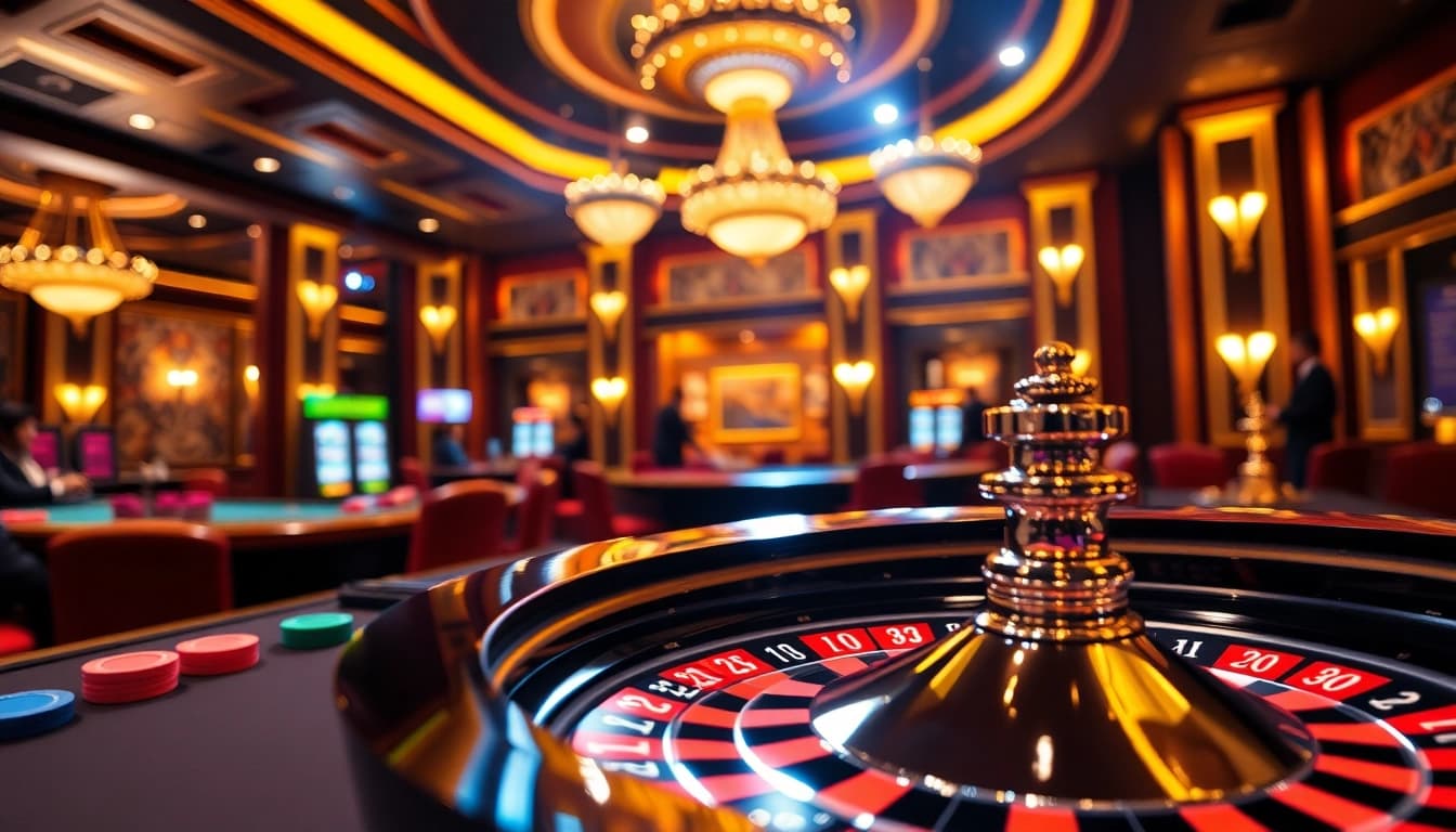 Taruhan bersemangat dalam dunia situs toto dengan meja roulette yang berubah warna di kasino