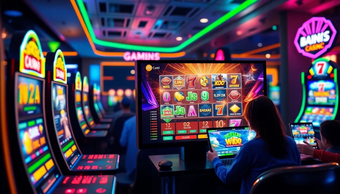 B52Club online gaming experience featuring vibrant slot machines and an engaging interface at https://b52clubn.com/.