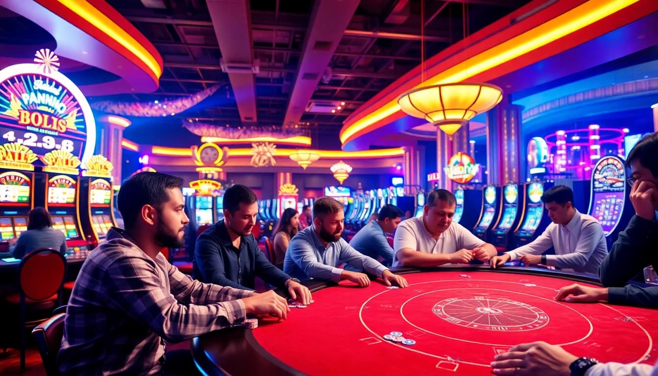 เล่นใน 8siam casino พร้อมผู้เล่นที่กระตือรือร้นและบรรยากาศที่มีชีวิตชีวา