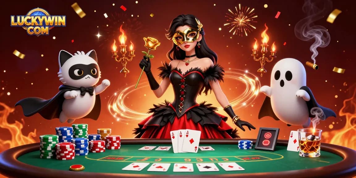 Experience the vibrant gaming atmosphere at LUCKYWIN COM with stunning casino visuals.