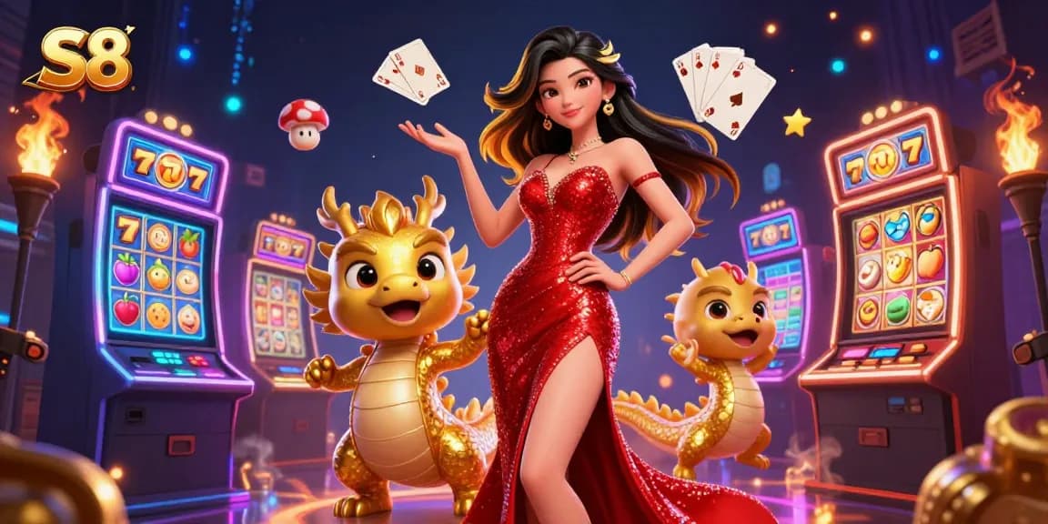 Experience the thrilling S8 online casino with vibrant slots and inviting atmosphere.