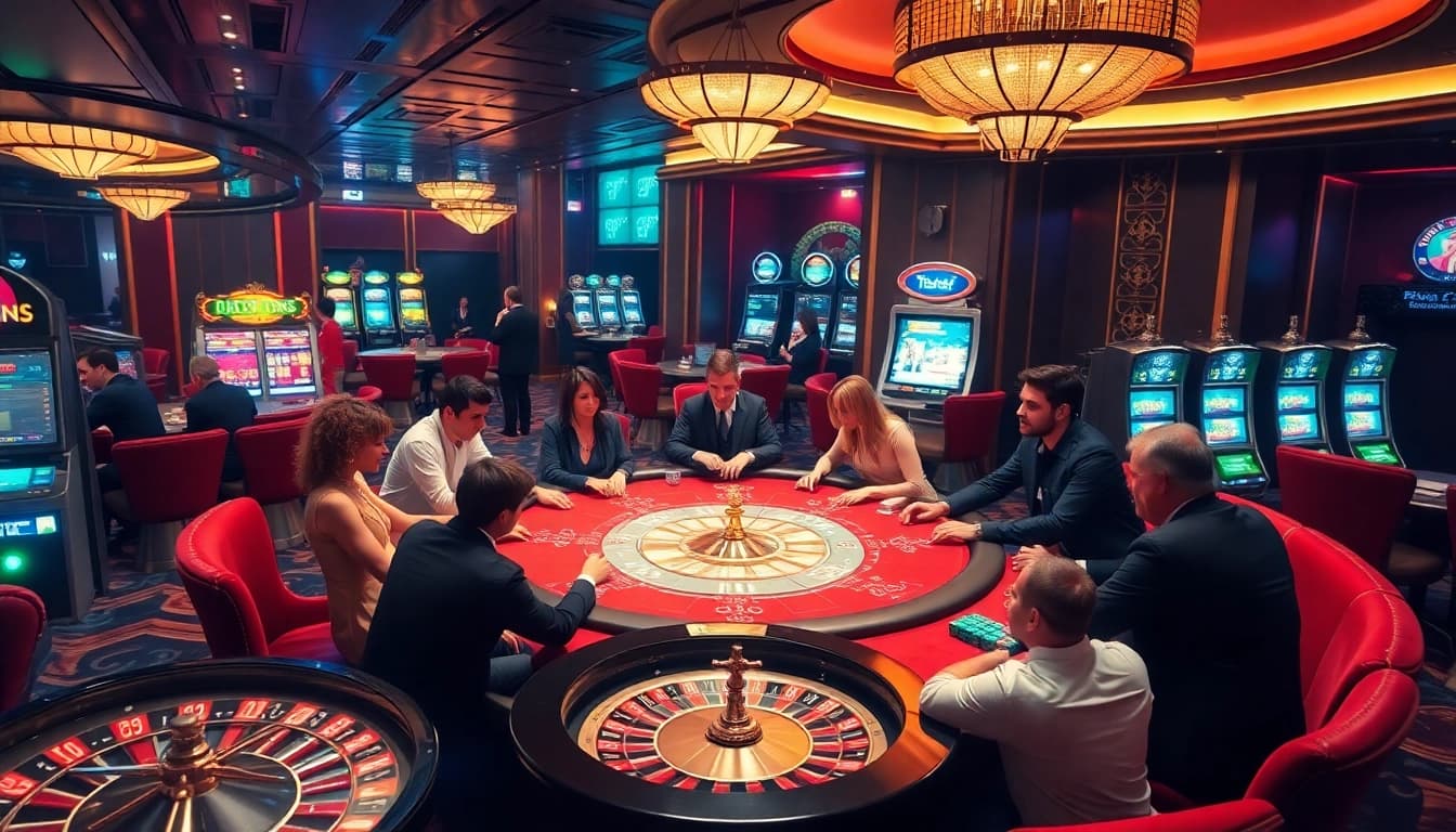 Experience thrilling bets at https://789win1.black/ with elite poker players and a sparkling roulette wheel.