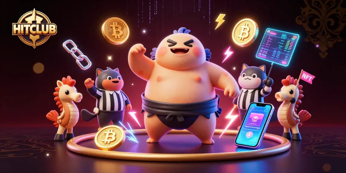 HITCLUB elevates the gaming experience with a vibrant 3D casino scene showcasing a dynamic underwater match.