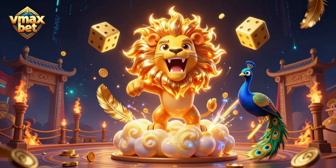 Experience exhilarating gaming action with vmax bet in a vibrant, immersive casino scene filled with dynamic elements.