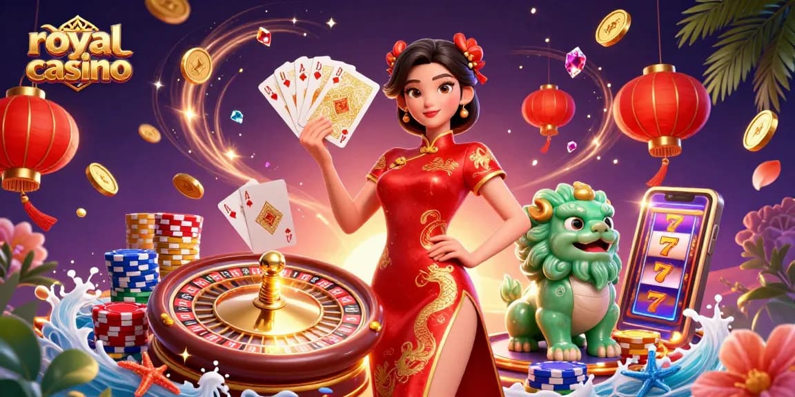 Engage in the elegance of royal casino gaming with stunning visuals of fortune and excitement.