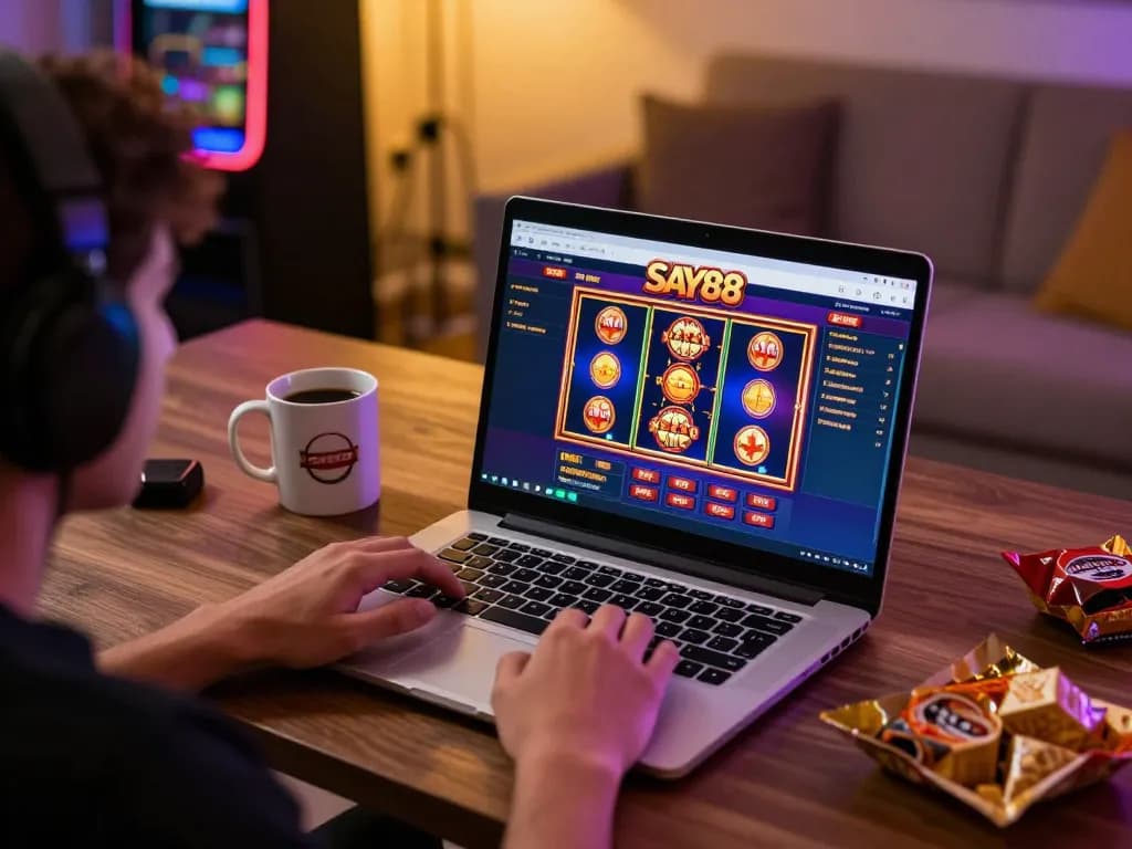 Experience Say88 online casino gaming with engaging visuals and cozy atmosphere
