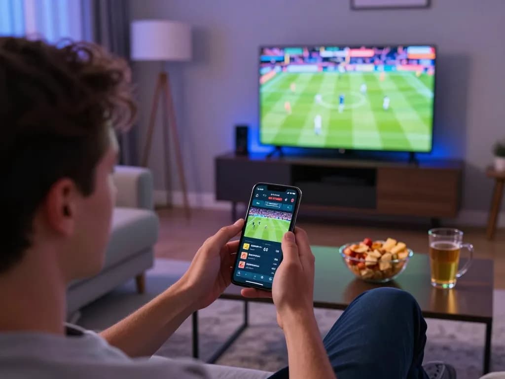 Experiencing excitement while using the okking app for sports betting at home