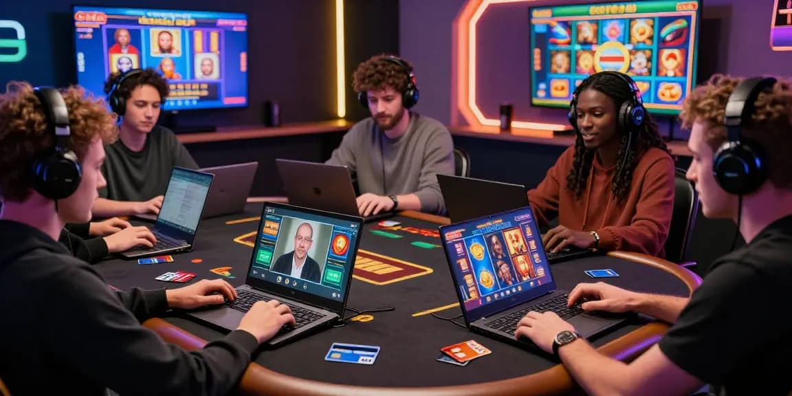Explore credit card casinos at https://eccleshallparishcouncil.co.uk; diverse players enjoying live dealer games with credit cards on display.