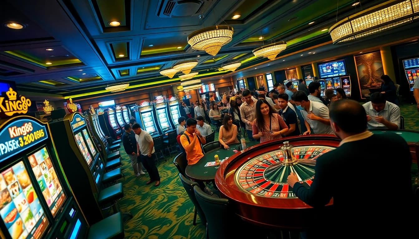 Experience the excitement at King88 Casino with vibrant games and immersive betting.