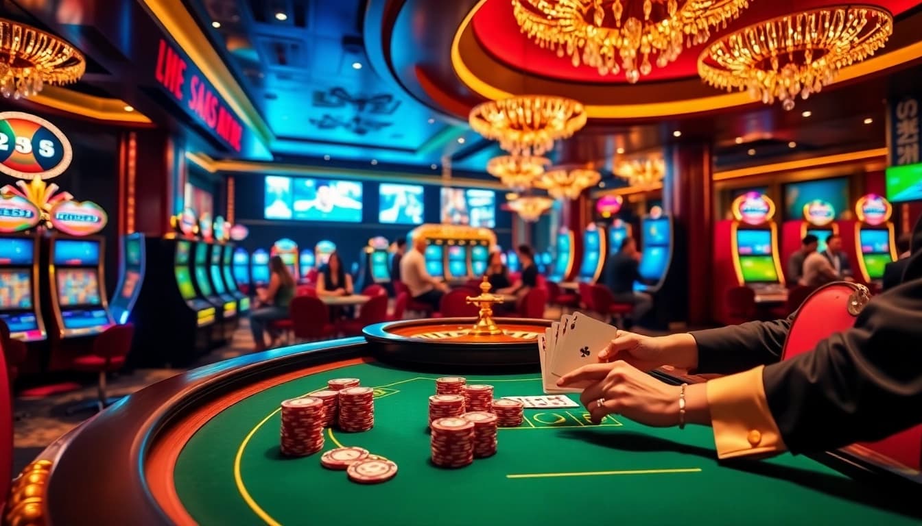 Experience the luxury of play at https://new88.gold/ with a glamorous casino table and spinning roulette wheel.