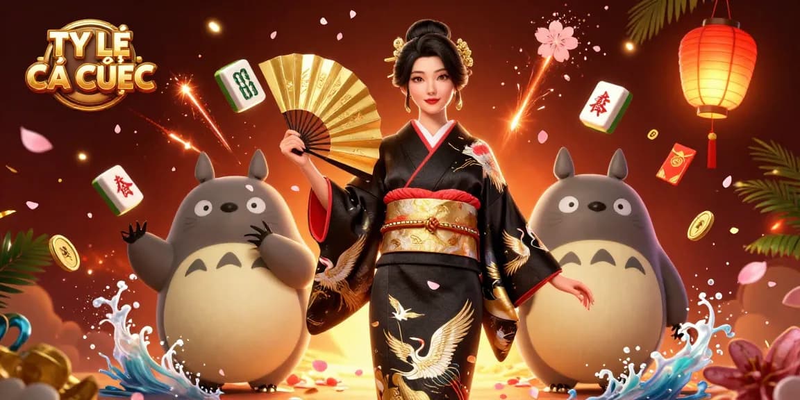 Engage with TỶ LỆ CÁ CƯỢC through dynamic 3D gaming illustration that captivates and excites.