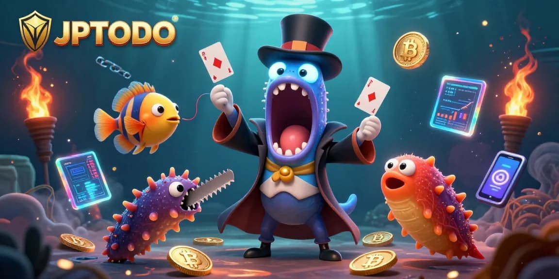 Experience the excitement with JPTOTO's vibrant underwater magic themed around crypto gaming