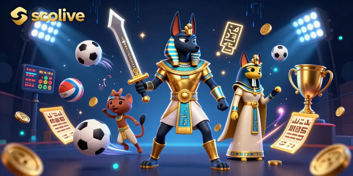 Socolive showcases thrilling live sports experiences with dynamic 3D gaming elements and vibrant visuals.