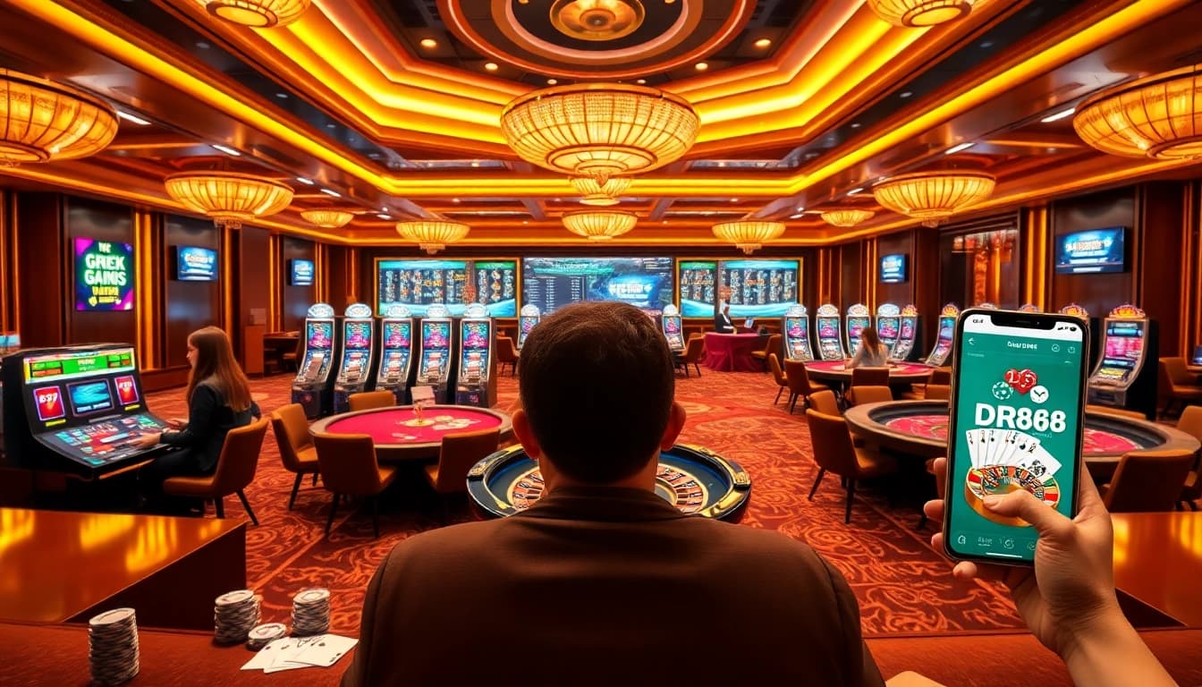 Strategic betting at a lively live casino table showcasing Nhà cái uy tín hàng đầu châu Á’s trusted gaming environment with glowing chips and live odds
