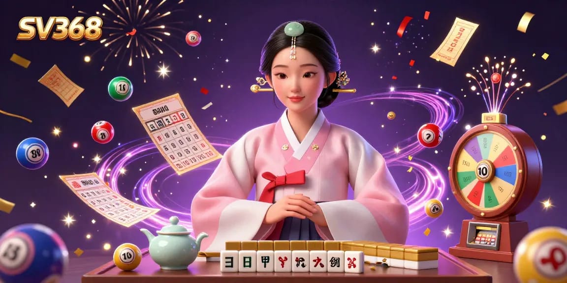 Experience the excitement of SV368 in vibrant 3D, featuring casino elements and magic!