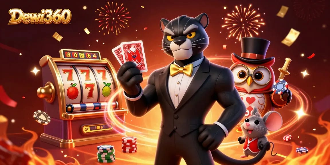Dewi360 menawarkan keseruan permainan slot yang menarik dengan panther dan teman-teman kartunnya.