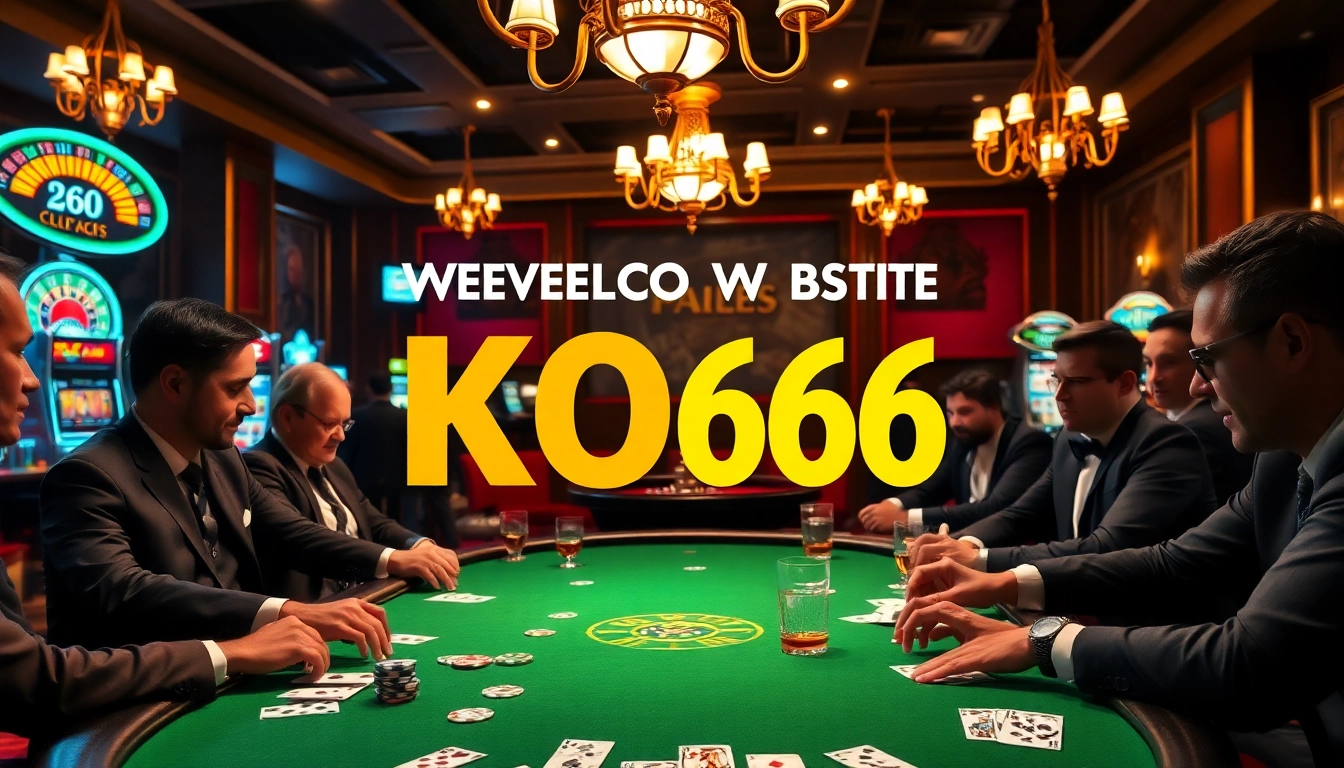 Trải nghiệm sự hồi hộp của KO66 với những bàn poker sang trọng và các trò chơi casino thú vị.
