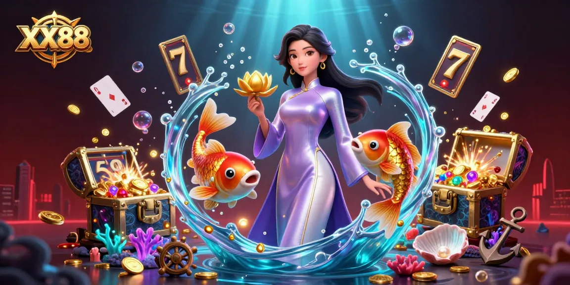 Engage in thrilling gaming with XX88's dynamic slots and vibrant character interactions.