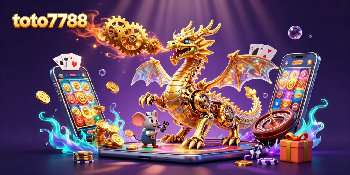 Engage in thrilling jackpots with toto7788's vibrant slot game experience.