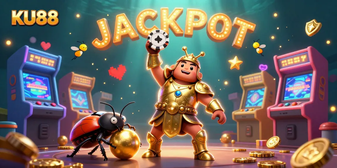 Engage in thrilling gameplay with KU88's vector champions and vibrant casino elements.