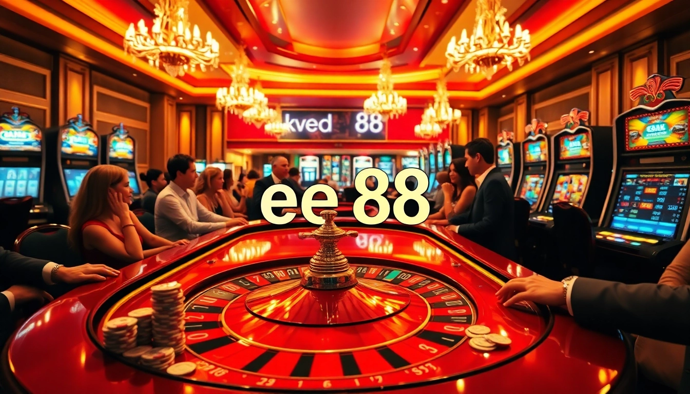Experience excitement at the ee 88 casino with dynamic roulette action and vibrant gameplay.