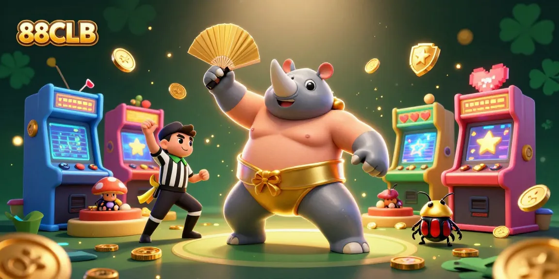 88CLB engages players with a thrilling 3D casino scene filled with colorful game elements and dynamic action.