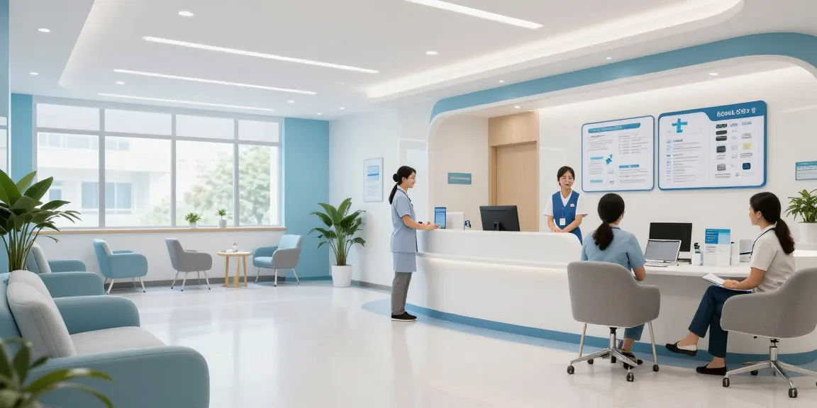 David Hoffmeister reviews related to patient care in a modern healthcare facility.