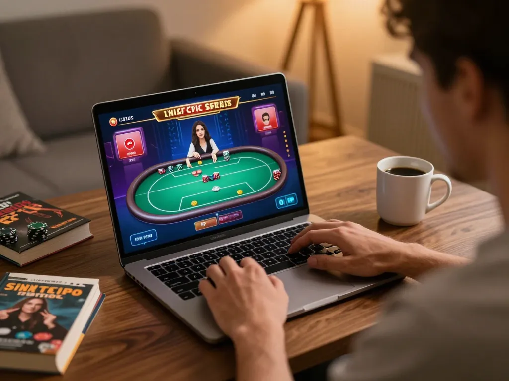 Mainkan permainan poker interaktif di platform bayitoto dengan grafik yang vibrant di rumah