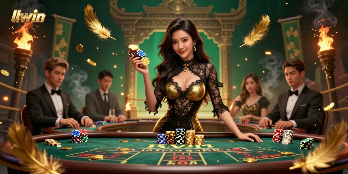 llwin promotes vibrant gameplay at an exclusive VIP baccarat table with winning strategies for high-stakes players.