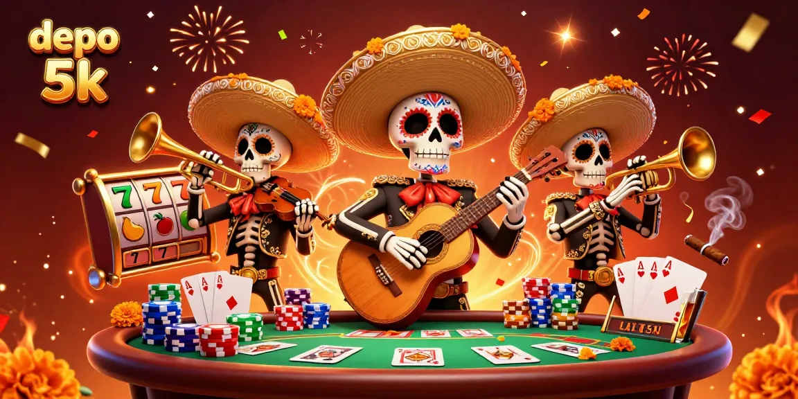 Gali kesenangan di depo 5k dengan permainan slot seru dan peluang menang tinggi.
