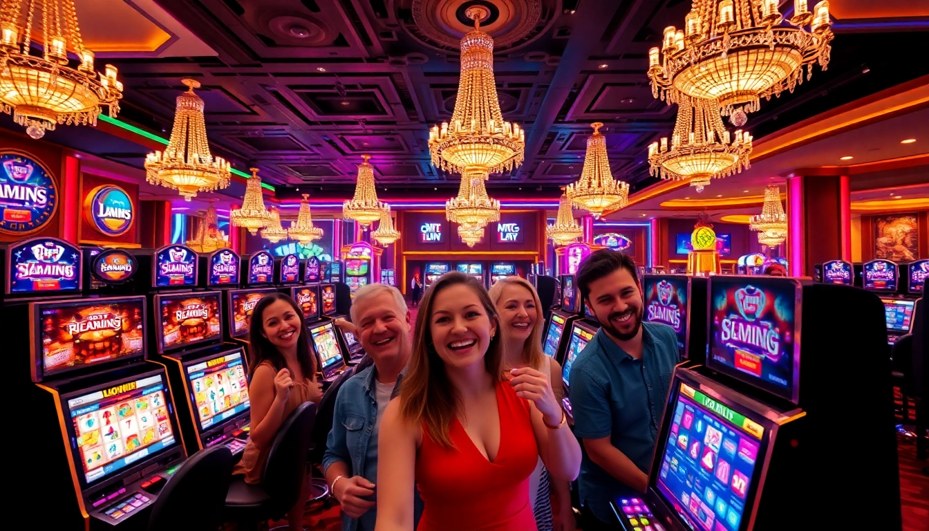 鉅城娛樂城的精彩場景,展示玩家在派對氛圍中的賭博樂趣。