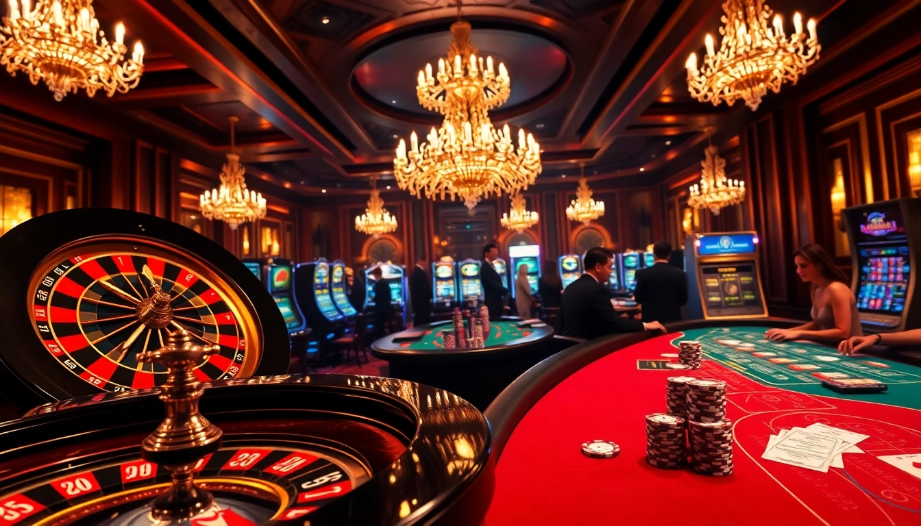 Experience thrilling casino action at https://du88.help/ with players enjoying roulette and blackjack.