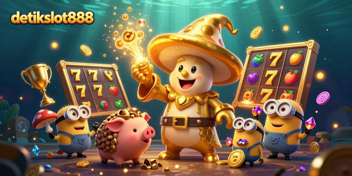 Mainkan detikslot888 dengan sensasi jackpot dari slot gacor dan karakter unik serta elemen kasino yang memukau.