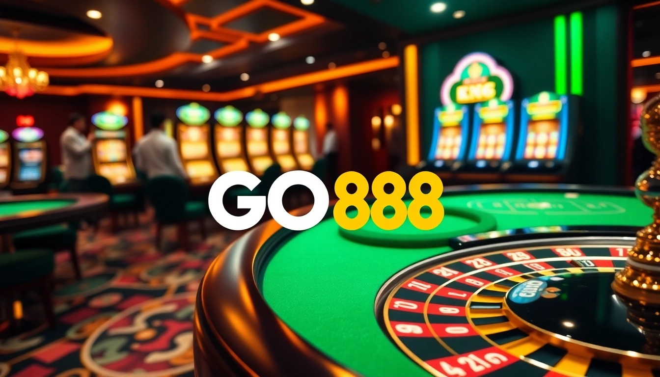 Experience the excitement of gambling at Trang Chủ GO88 with engaging casino games in a vibrant atmosphere.
