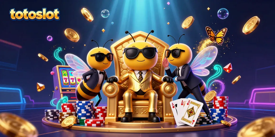 Spin and win with totoslot's vibrant 3D gaming scene showcasing excitement and rich rewards.