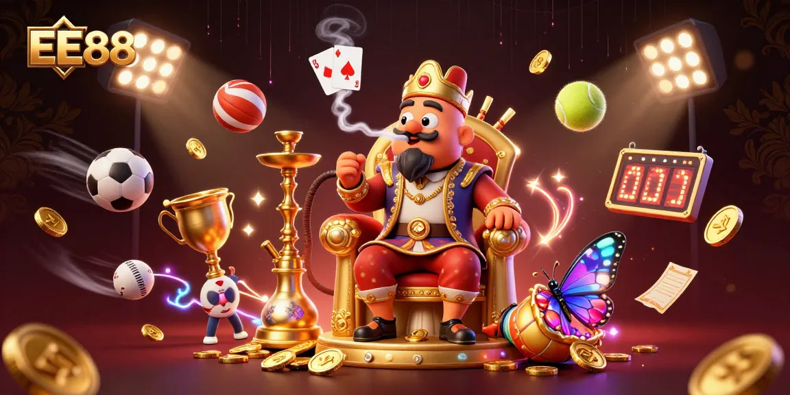 Engage in thrilling gameplay at EE88 with dynamic sports elements and vibrant casino visuals.