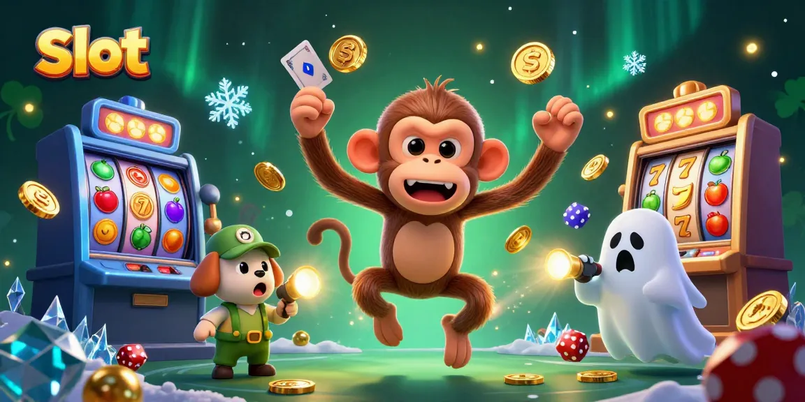 Engage with slots gameplay featuring vibrant characters and dynamic elements in a lively casino scene.