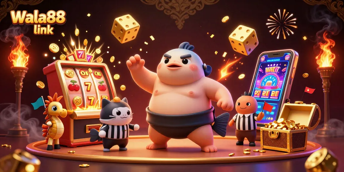 Experience thrilling gameplay with Wala88 link as the fugu blowfish competes in this vibrant underwater casino.