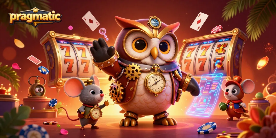 Engage in pragmatic gaming strategies with our vibrant casino illustration showcasing exciting slot elements.