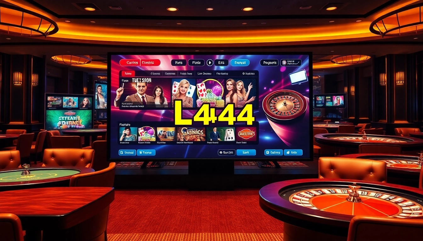 Experience L444's vibrant online casino scene with dynamic games and thrilling betting action.