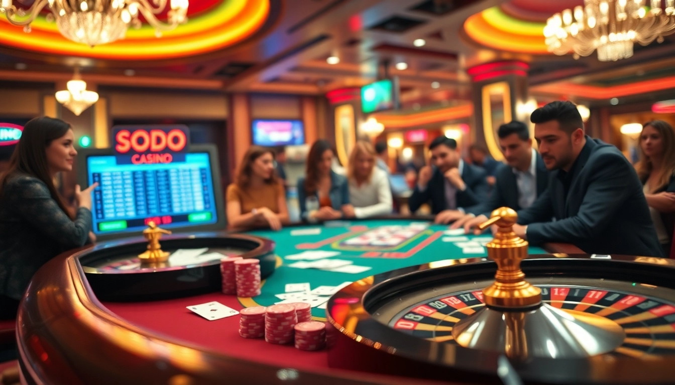 Experience the excitement of SODO CASINO with thrilling poker action and luxury gaming ambiance.