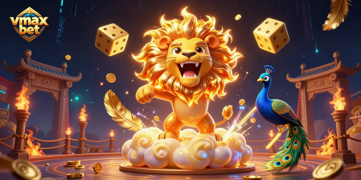Experience exhilarating gaming action with vmax bet in a vibrant, immersive casino scene filled with dynamic elements.